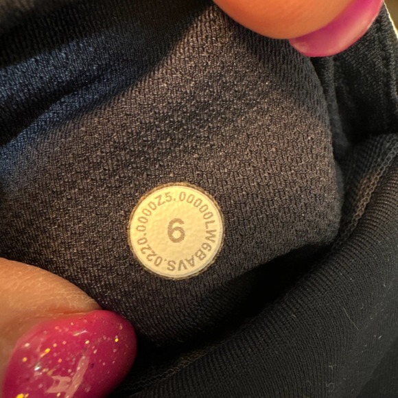 Lululemon Pace Rival High-Rise Crop Leggings True 22" Size 6 - Picture 8 of 10